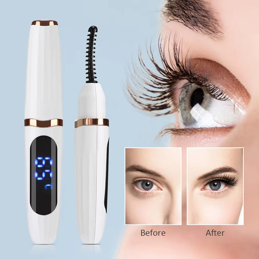 Rechargeable Electric Heated Eyelash Curler - 3 Gears