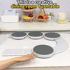 Household Portable Table Rotating Tray